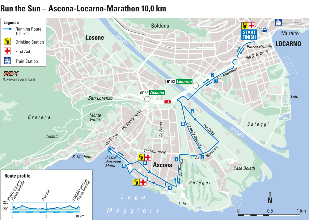Strecke 10k